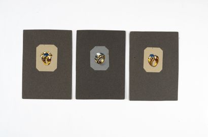 Attribué à Pierre CONROUX (1923-2003)
Lot...