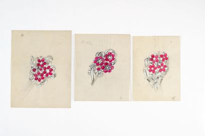 Attribué à Pierre CONROUX (1923-2003)
Lot...