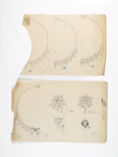 Attributed to Pierre CONROUX (1923-2003)
Set...