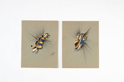 Attributed to Pierre CONROUX (1923-2003)
Set...