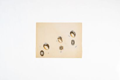 Attribué à Pierre CONROUX (1923-2003)
Un...