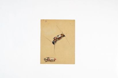 Attribué à Pierre CONROUX (1923-2003)
Un...