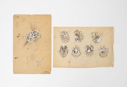 Attributed to Pierre CONROUX (1923-2003)
Two...