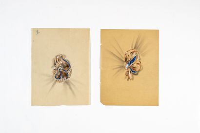 Attributed to Pierre CONROUX (1923-2003)
Set...