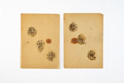 Attributed to Pierre CONROUX (1923-2003)
Two...