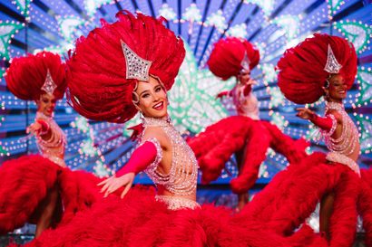 Two invitations to the Moulin Rouge dinner-show

An...