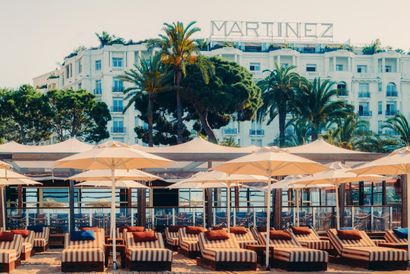 Hôtel Martinez ***** in Cannes: One night...