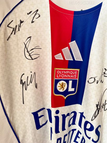 Olympique Lyonnais jersey, signed by the...