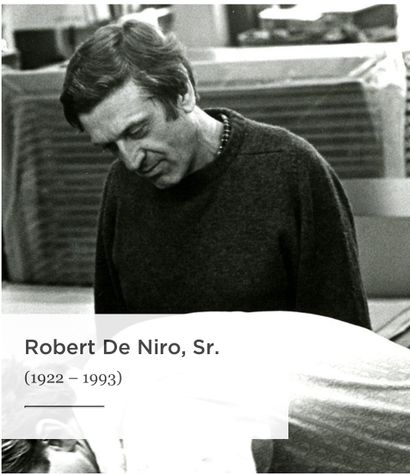 Robert DeNiro SR lithograph 