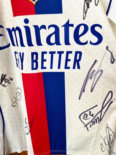 Olympique Lyonnais jersey, signed by the...