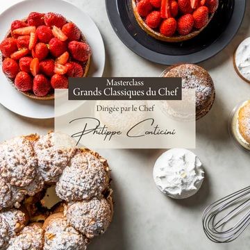 2H30 pastry masterclass for one person with...