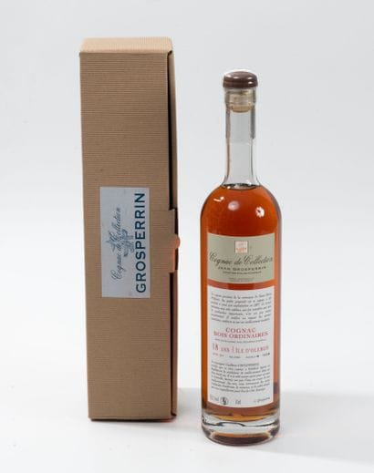 COGNAC
1 bottle.
Jean Grosperrin.
Bois Ordinaires...