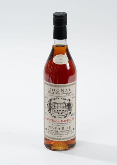 COGNAC
1 bottle.
Souvenir impérial 1811-2011.
Navarre.
Premier...