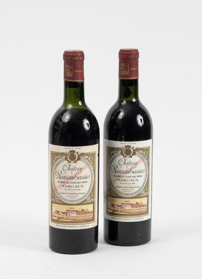 CHÂTEAU RAUZAN-GASSIES
2 bottles, 1961.
CC...