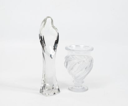 LALIQUE FRANCE
Ermenonville vase.
Crystal.
Signed...