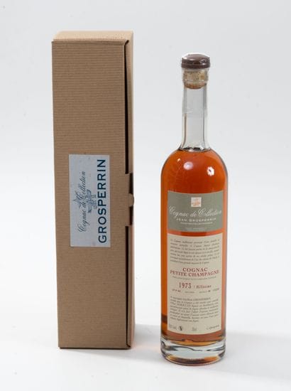 COGNAC
1 bottle, 1973.
Jean Grosperrin.
Cognac...