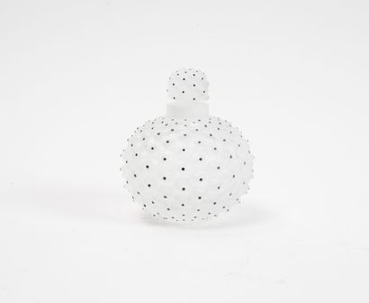 LALIQUE FRANCE
Perfume bottle, Cactus model.
Pressed-molded...