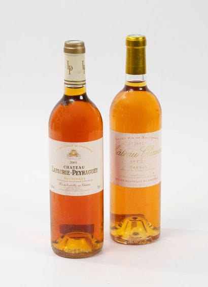 CHÂTEAU LAFAURIE-PEYRAGUEY
1 bottle, 2003.
Sauternes.
Neck...