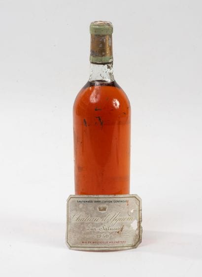 CHÂTEAU D'YQUEM LUR SALUCES
1 bottle, 1950.
White...