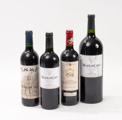 BARON PHILIPPE DE ROTHSCHILD
Lot of two bottles:...