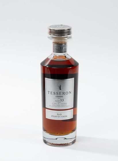 COGNAC
1 bottle.
Lot 53.
Tesseron.
X.O Perfection...
