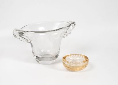 DAUM NANCY FRANCE
- large oval flared vase...