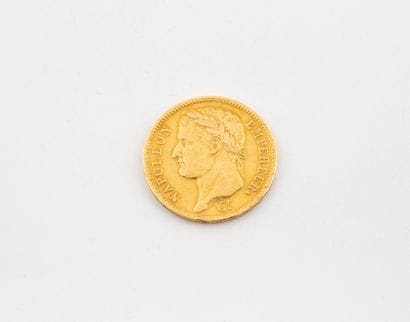 FRENCH EMPIRE
40 franc gold coin, Napoleon...