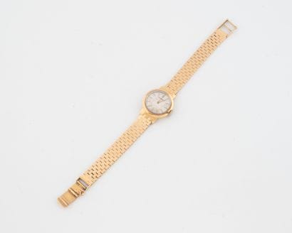 MOVADO
Ladies' wristwatch in yellow gold...