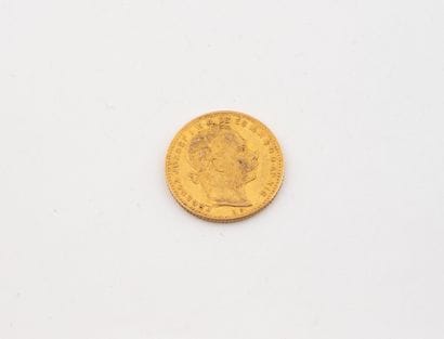 AUSTRIA HUNGARY
20 franc gold coin, Franz...