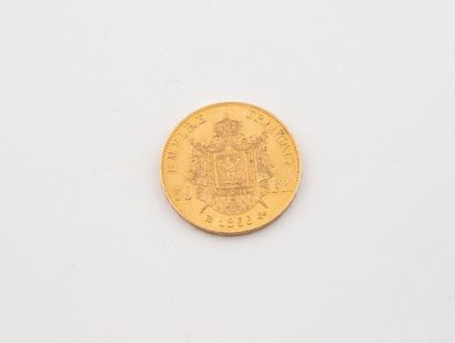 FRENCH EMPIRE
50 franc gold coin, Napoleon...