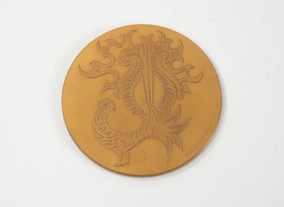 Jean PICART LE DOUX (1902-1982), after
Medal,...