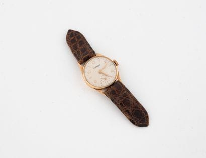 RICHON
Small watch case in yellow gold (750),...