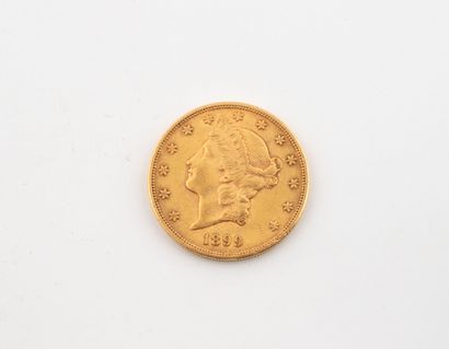 UNITED STATES
One $20 gold coin, Liberty...