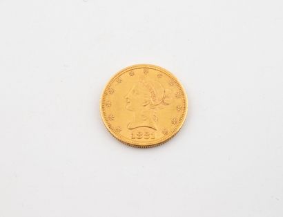 UNITED STATES
10 dollar gold coin, Coronet...