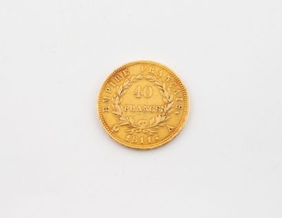 FRENCH EMPIRE
40 franc gold coin, Napoleon...