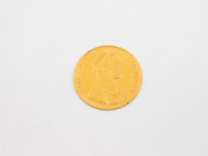 AUSTRIA
One coin of 4 gold ducats Franz Joseph...