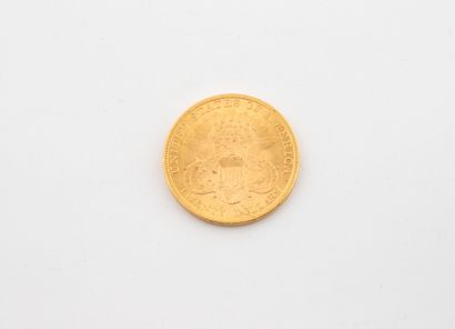 UNITED STATES
A $20 gold coin, 1897. 
Weight...