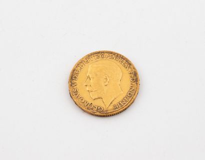 A golden sovereign, Georges V.
1911
Weight...