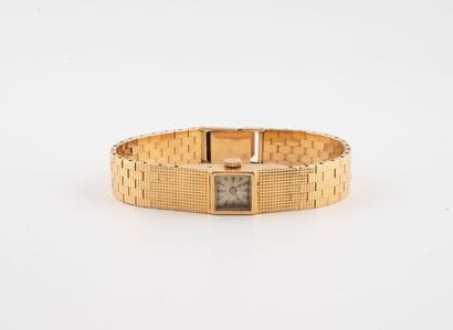 Ladies' wristwatch in yellow gold (750)....