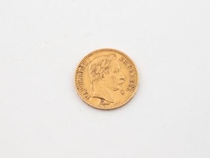 FRENCH EMPIRE
20 franc gold coin, Napoleon...