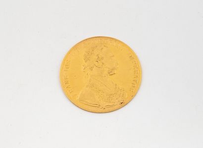 AUSTRIA
Franz Joseph I 4 gold ducats, 1915.
Weight...