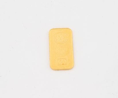 Lingotin in yellow gold (999).
Weight : 10...