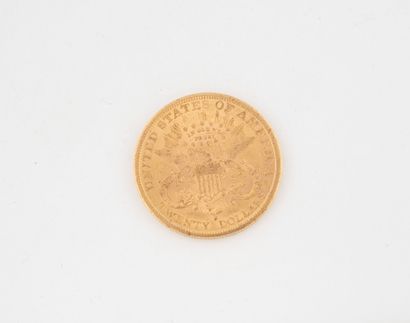 UNITED STATES
A $20 gold coin, Liberty Head.
1882.
Weight...
