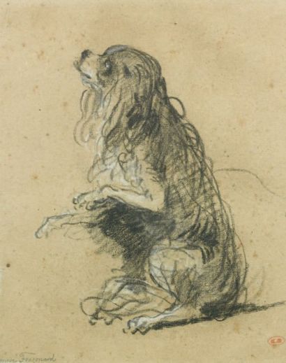 FRAGONARD Jean-Honoré (Attribué à) (Grasse...