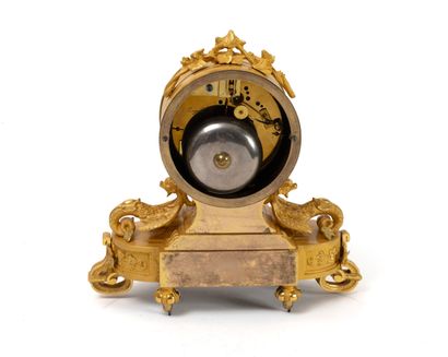 BREGUET, Paris.
Pendule borne de style Louis...