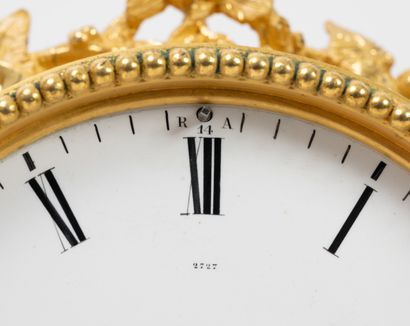 BREGUET, Paris.
Pendule borne de style Louis...