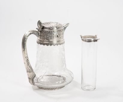 Carafe à orangeade ou citronnade avec son...