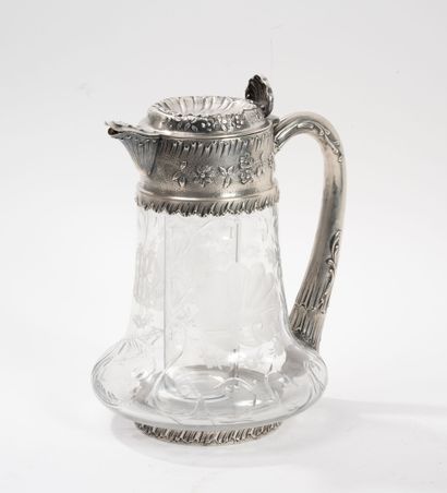 Carafe à orangeade ou citronnade avec son...