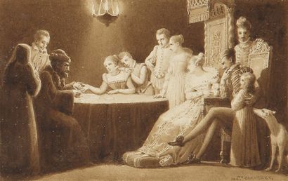 Auguste GARNERAY (1785-1824)
La diseuse de...