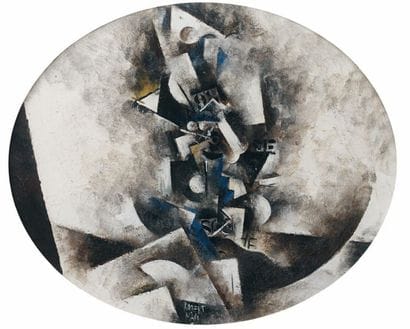 Robert MARC (1943-1993)
Composition cubiste....